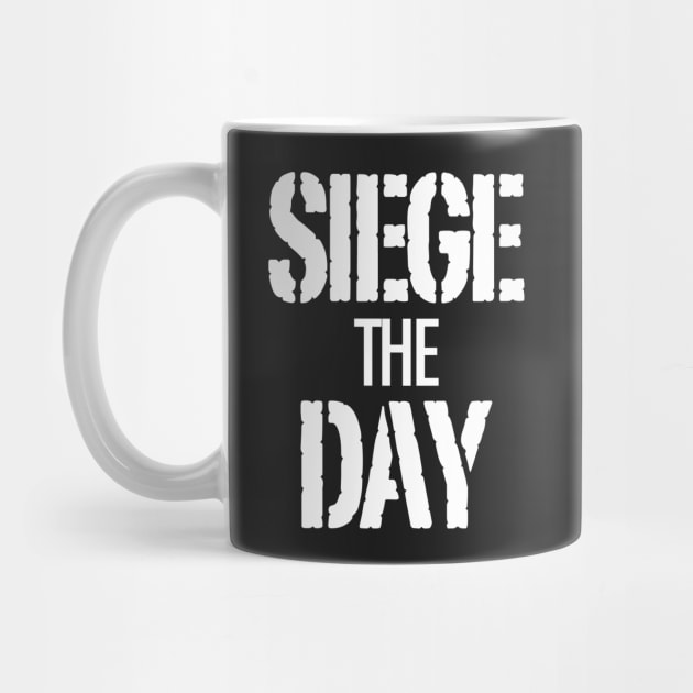 Siege the Day (Black) by Plunder Mifflin